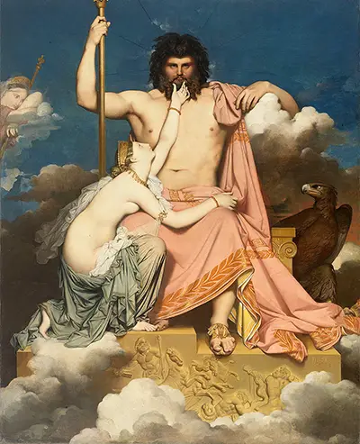 Jupiter and Thetis Jean-Auguste-Dominique Ingres
